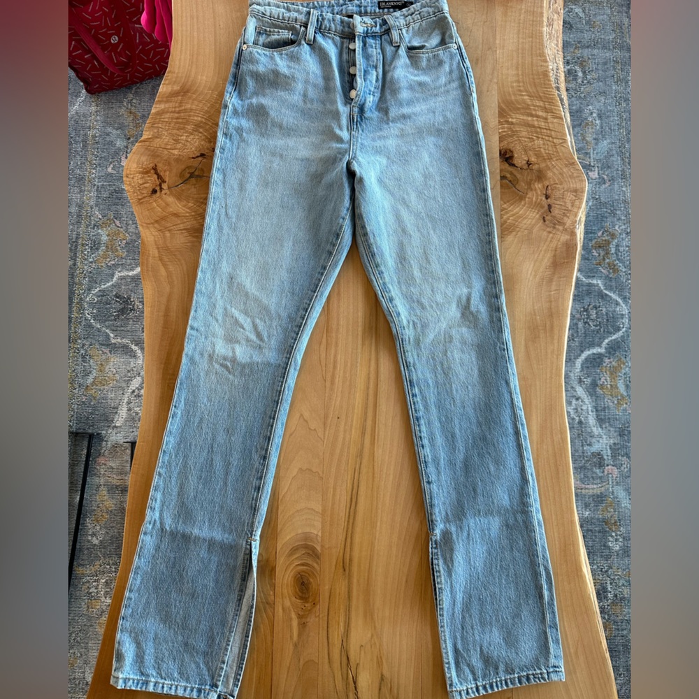 Blank nyc slit jeans
